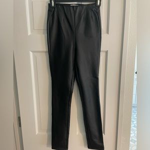 Gentle Fawn faux leather slim pants size XS